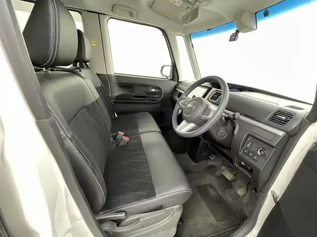 ダイハツ タント カスタム X トップED SAⅡ 熊本県 2016(平28)年 4.7万km パールホワイトⅢ 禁煙車　/純正ナビNSZN-X66D-T1（ＣＤ・ＤＶＤ・フルセグ・ＢＴ・SD・ipod・ＵＳＢ・ＨＤＭＩ）/社外前後ドライブレコーダー　/バックカメラ　/ＥＴＣ　/片側パワースライドドア　/後ろのみクリアランスソナー/衝突軽減ブレーキ/横滑り防止/アイドリングストップ/ハーフレザーシート/純正フロアマット/純正１４インチAW/オートライト/LEDヘッドライト/フォグランプ/スマートキー/プッシュスタート/スペアキー1本