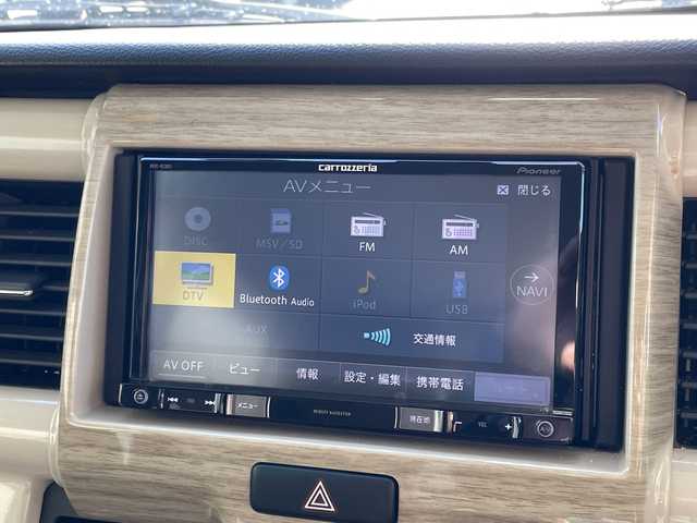 スズキ ハスラー ワンダラー 愛知県 2018(平30)年 5.4万km シフォンアイボリーメタリック/ウッディブラウン2トーンルーフ 純正ナビ/シートヒーター/バックカメラ/ルーフレール/HIDヘッドライト/オートライト/レーンキープアシスト/ドライブレコーダー/衝突軽減システム/ETC/フルセグ/CD DVD/Bluetooth/ステアリングスイッチ/スマートキー/プッシュスタート