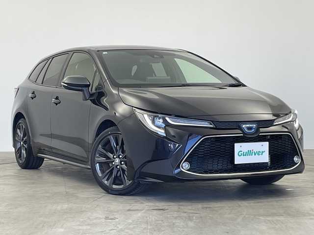 トヨタ カローラツーリング ハイブリッド ダブルバイビー 群馬県 2020(令2)年 4.4万km スパークリングブラックパールクリスタルシャイン 純正１０．５型ナビ　バックカメラ　シートヒーター　ステアリングヒーター　ＥＴＣ２．０　ハーフレザーシート　衝突被害軽減ブレーキ　レーンアシスト　クリアランスソナー　ＬＥＤヘッドライト　禁煙車
