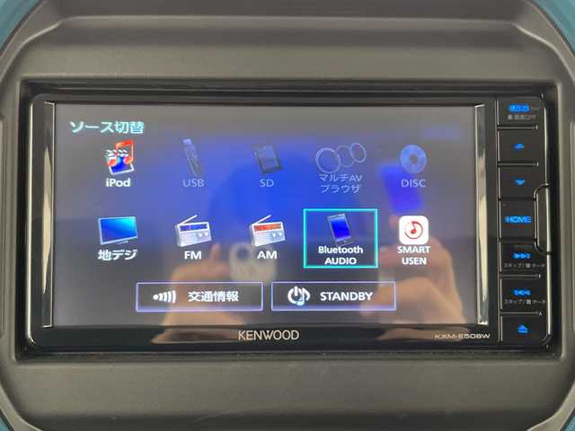 マツダ フレア クロスオーバー ハイブリッド XG 富山県 2022(令4)年 2.3万km ミスティアンバーメタリック ワンオーナー/純正ナビ【KXM-E506W】/（BT/CD/DVD/FM/AM/TV）/フルセグTV/バックカメラ/衝突被害軽減ブレーキ/レーンキープアシスト/コーナーセンサー/横滑り防止装置/盗難防止装置/シートヒーター/ETC/オートライト/スマートキー/プッシュスタート/ドアバイザー/アイドリングストップ/純正フロアマット