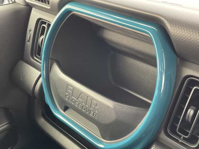 マツダ フレア クロスオーバー ハイブリッド XG 富山県 2022(令4)年 2.3万km ミスティアンバーメタリック ワンオーナー/純正ナビ【KXM-E506W】/（BT/CD/DVD/FM/AM/TV）/フルセグTV/バックカメラ/衝突被害軽減ブレーキ/レーンキープアシスト/コーナーセンサー/横滑り防止装置/盗難防止装置/シートヒーター/ETC/オートライト/スマートキー/プッシュスタート/ドアバイザー/アイドリングストップ/純正フロアマット