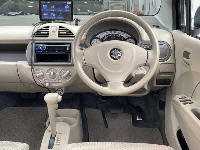 スズキ アルト F 石川県 2013(平25)年 8.7万km シルキーシルバーメタリック 4WD/社外ナビ/バックカメラ/ETC