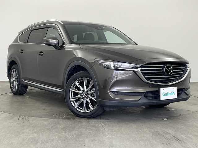 マツダ ＣＸ－８ XD Lパッケージ 兵庫県 2020(令2)年 5.8万km チタニウムフラッシュマイカ ・ワンオーナー車/・純正SDナビ/CD/DVD/SD/USB/BT/TV/・BOSEサウンドシステム/・リアフリップダウンモニター/・ETC/・全方位カメラ/・レーダークルーズコントロール/・衝突軽減ブレーキ/・レーンキープアシスト/・ブラインドスポットモニター/・クリアランスソナー/・ヘッドアップディスプレイ/・レザーシート/・全席シートヒーター/・前席エアシート/・パワーバックドア/・ステアリングヒーター/・アイドリングストップ