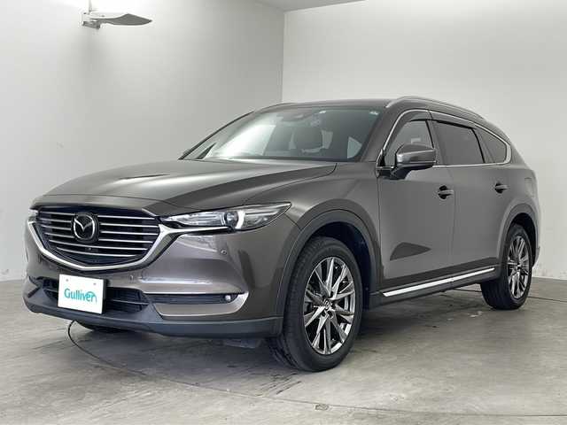 マツダ ＣＸ－８ XD Lパッケージ 兵庫県 2020(令2)年 5.8万km チタニウムフラッシュマイカ ・ワンオーナー車/・純正SDナビ/CD/DVD/SD/USB/BT/TV/・BOSEサウンドシステム/・リアフリップダウンモニター/・ETC/・全方位カメラ/・レーダークルーズコントロール/・衝突軽減ブレーキ/・レーンキープアシスト/・ブラインドスポットモニター/・クリアランスソナー/・ヘッドアップディスプレイ/・レザーシート/・全席シートヒーター/・前席エアシート/・パワーバックドア/・ステアリングヒーター/・アイドリングストップ