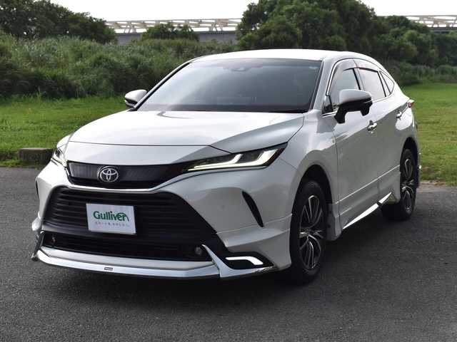 トヨタ ハリアー G 福岡県 2020(令2)年 4.4万km ホワイトパールクリスタルシャイン 　ハリアー　G　/ワンオーナー/純正ナビ/　　フルセグTV/B・T/miracast/バックカメラ/パワーバックドア/デジタルインナーミラー/　　前後方録画機能付き/トヨタセーフティーセンス/レーダークルーズコントロール/運転席パワーシート/モデリスタエアロ/オートハイビーム/クリアランスソナー/ビルトインETC/純正18インチアルミホイール/保証書あり/取扱説明書あり/スペアキーあり