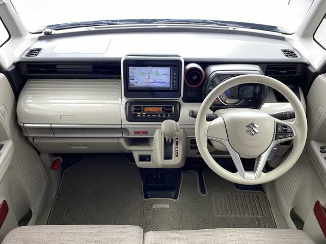 スズキ スペーシア HYBRID X 兵庫県 2023(令5)年 1.2万km シルキーシルバーメタリック ・社外ナビ&TV&BT&USB&HDMI/・ETC/・レーダークルーズコントロール/・スズキセーフティサポート/・レーンキープアシスト/・デュアルブレーキサポート/・オートマチックハイビーム/・両側パワースライドドア/・シートヒーター/・クリアランスソナー/・前後ドライブレコーダー/・アイドリングストップ/・後席サーキュレーター/・純正フロアマット/・スマートキー/・プッシュスタート