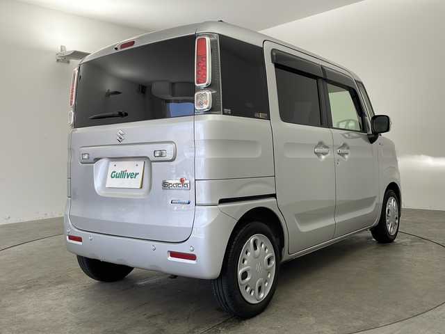 スズキ スペーシア HYBRID X 兵庫県 2023(令5)年 1.2万km シルキーシルバーメタリック ・社外ナビ&TV&BT&USB&HDMI/・ETC/・レーダークルーズコントロール/・スズキセーフティサポート/・レーンキープアシスト/・デュアルブレーキサポート/・オートマチックハイビーム/・両側パワースライドドア/・シートヒーター/・クリアランスソナー/・前後ドライブレコーダー/・アイドリングストップ/・後席サーキュレーター/・純正フロアマット/・スマートキー/・プッシュスタート