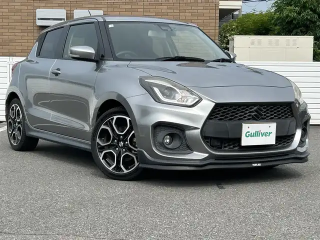 スズキ スイフト スポーツ セーフティPKG 群馬県 2018(平30)年 3.9万km プレミアムシルバーメタリック ワンオーナー/デュアルセンサーブレーキサポート/アダプティブクルーズコントロール/衝突被害軽減ブレーキ/車線逸脱警報/社外メモリナビ（AVIC-CL910）/CD/DVD/BT/HDMI/フルセグTV/バックカメラ/ステアリングスイッチ/シートヒーター/純正LEDオートライト/フォグライト/ETC/スマートキー×２/保証書＆取説