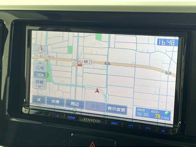 日産 デイズ ルークス ハイウェイスターターボ 岐阜県 2016(平28)年 4.1万km ブラック エマージェンシーブレーキ/アラウンドビューモニター/レーンキープアシスト/社外メモリナビ/ワンセグテレビ/CD/DVD/両側パワースライドドア/革巻きステアリング/スマートキー/プッシュスタート/純正アルミホイール/純正フロアマット/ETC/オートライト