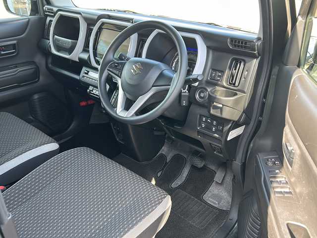 スズキ ハスラー HYBRID G 秋田県 2020(令2)年 6.1万km クールカーキPM 純正メモリナビ/純正CD、DVD、BT、フルセグTV/バックカメラ、全方位カメラ/純正15インチAW/４WD/スペアキー/保証書、取説