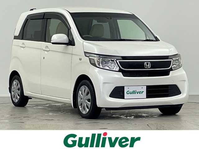 ホンダ Ｎ ＷＧＮ G Aパッケージ 岐阜県 2014(平26)年 7.1万km プレミアムホワイトパール 純正ナビ/　(AM/FM/CD/USB)/バックカメラ/HIDヘッドライト/オートライト/ステアリングスイッチ/スマートキー/プッシュスタート/電動格納ミラー/純正フロアマット/レザー調シートカバー