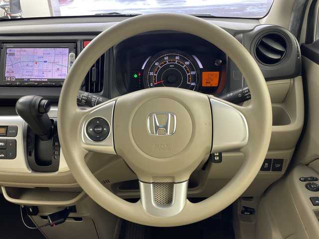 ホンダ Ｎ ＷＧＮ G Aパッケージ 岐阜県 2014(平26)年 7.1万km プレミアムホワイトパール 純正ナビ/　(AM/FM/CD/USB)/バックカメラ/HIDヘッドライト/オートライト/ステアリングスイッチ/スマートキー/プッシュスタート/電動格納ミラー/純正フロアマット/レザー調シートカバー