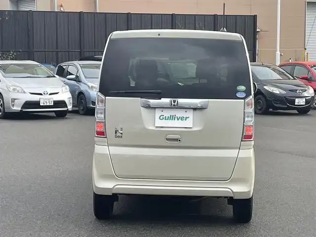 ホンダ Ｎ ＢＯＸ G Lパッケージ 山形県 2016(平28)年 7.7万km プレミアムアイボリーP 4WD/SDナビ/　　【CD DVD BT フルセグ USB】/バックカメラ/両側パワースライドドア/シートヒーター/アイドリングストップ/ステアリングスイッチ/電動格納ウィンカーミラー/ミラーヒーター/純正フロアマット/ドアバイザ―/スマートキー×2/ETC