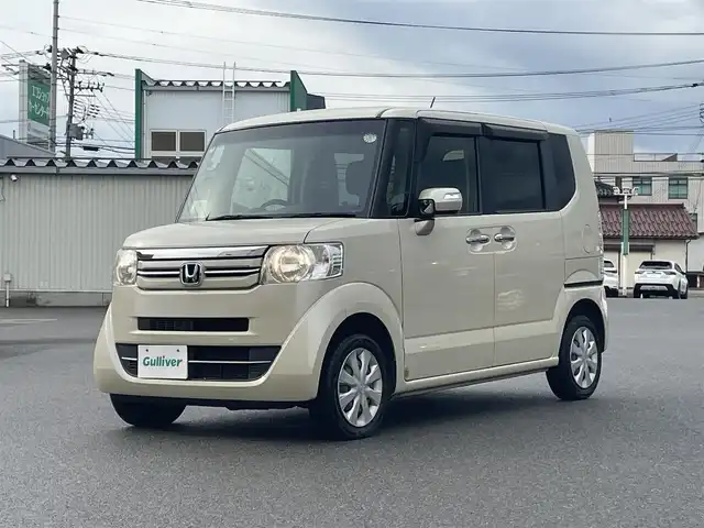 ホンダ Ｎ ＢＯＸ G Lパッケージ 山形県 2016(平28)年 7.7万km プレミアムアイボリーP 4WD/SDナビ/　　【CD DVD BT フルセグ USB】/バックカメラ/両側パワースライドドア/シートヒーター/アイドリングストップ/ステアリングスイッチ/電動格納ウィンカーミラー/ミラーヒーター/純正フロアマット/ドアバイザ―/スマートキー×2/ETC