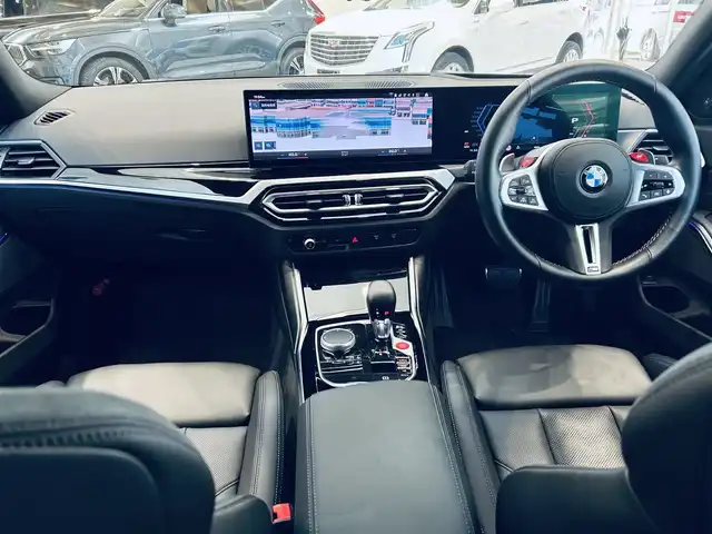 ＢＭＷ ＢＭＷ Ｍ３ コンペティション M xDrive 大阪府 2023(令5)年 1.1万km 白 黒革/パワーシート/Dシートメモリ/シートヒーター/純正ナビ/TV/360度カメラ/applecarplay/HUD/ハーマンカードン/ACC/ブラインドスポット/純正AW/ワイヤレス充電