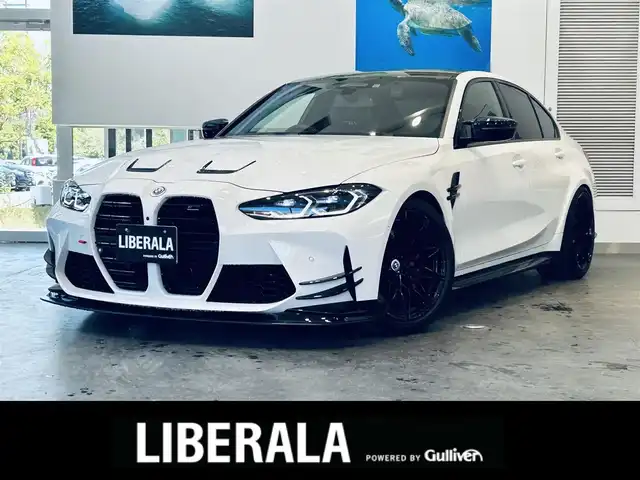 ＢＭＷ ＢＭＷ Ｍ３ コンペティション M xDrive 大阪府 2023(令5)年 1.1万km 白 黒革/パワーシート/Dシートメモリ/シートヒーター/純正ナビ/TV/360度カメラ/applecarplay/HUD/ハーマンカードン/ACC/ブラインドスポット/純正AW/ワイヤレス充電