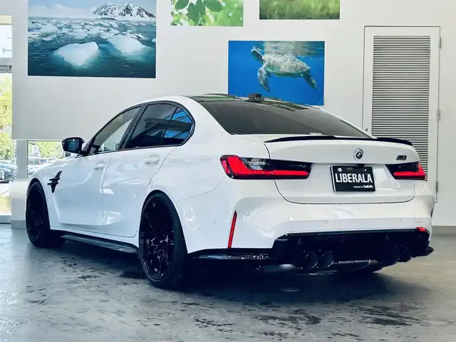 ＢＭＷ ＢＭＷ Ｍ３ コンペティション M xDrive 大阪府 2023(令5)年 1.1万km 白 黒革/パワーシート/Dシートメモリ/シートヒーター/純正ナビ/TV/360度カメラ/applecarplay/HUD/ハーマンカードン/ACC/ブラインドスポット/純正AW/ワイヤレス充電