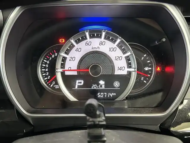 スズキ スペーシア カスタム HYBRID GS 鹿児島県 2019(令1)年 5.1万km ブルーイッシュブラックパール3 禁煙車/社外SDナビ（AVIC-RW99）/フルセグTV/片側パワースライドドア/運転席シートヒーター/デュアルセンサーブレーキサポート/レーンキープアシスト/社外スピーカー/社外メッキパーツ/社外フロアマット/アイドリングストップ/後方コーナーセンサー/電格ミラー/オートライト/LEDヘッドライト/プッシュスタート