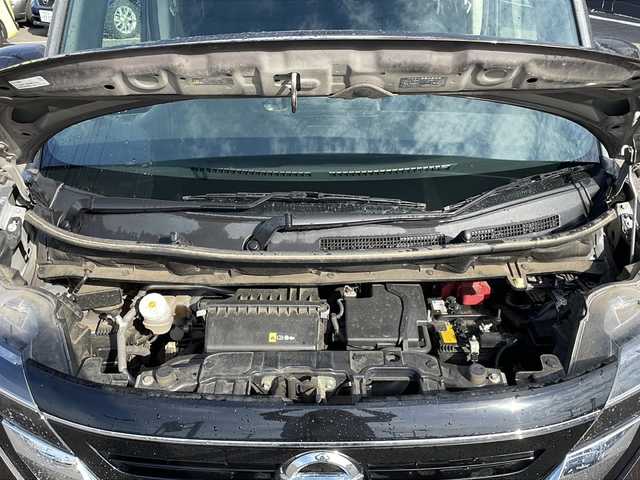 日産 ルークス ハイウェイスター X 新潟県 2021(令3)年 6.2万km アッシュブラウンM 純正メモリナビ/　フルセグ、全周囲カメラ、Bluetooth/純正ナビ連動ドラレコ/ハンズフリーオートスライドドア/エマージェンシーブレーキ/先行車発信アラート/ふらつき警報/LEDヘッドライト/純正14インチAW/スマートキー×２/保証書、取説有り