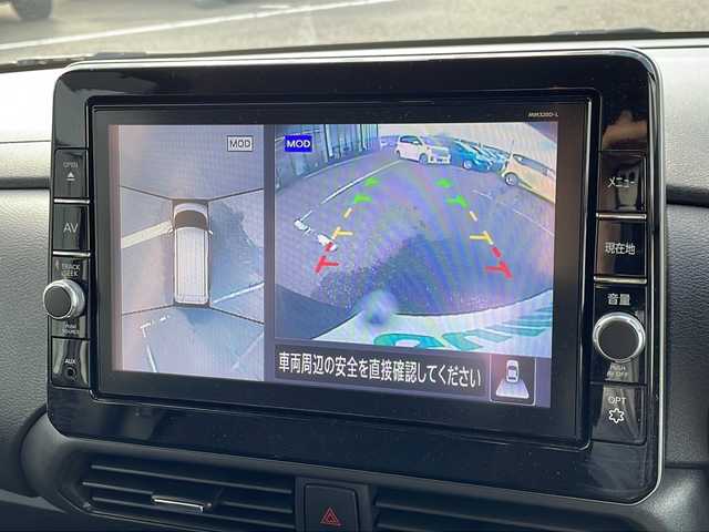 日産 ルークス ハイウェイスター X 新潟県 2021(令3)年 6.2万km アッシュブラウンM 純正メモリナビ/　フルセグ、全周囲カメラ、Bluetooth/純正ナビ連動ドラレコ/ハンズフリーオートスライドドア/エマージェンシーブレーキ/先行車発信アラート/ふらつき警報/LEDヘッドライト/純正14インチAW/スマートキー×２/保証書、取説有り