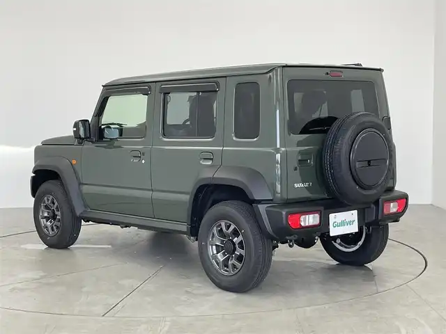 スズキ ジムニー ノマド FC 愛知県 2025(令7)年 0.1万km未満 緑 登録済み未使用車　/前席シートヒーター/スズキセーフティサポート/・スズキデュアルカメラサポート/・コーナーセンサー　/・アダプティブクルーズコントロール　/・車線逸脱防止装置　/・後方誤進抑制機能　/・先行車発進お知らせ機能/・標識認識機能/ダウンヒルアシストコントロール/トランスフォーレバー/ステアリングリモコン　/革巻きステアリング　/フォグランプ　/ミラーヒーター　/純正フロアマット/純正15インチAW/純正LEDヘッドランプ/　
