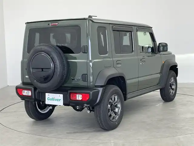スズキ ジムニー ノマド FC 愛知県 2025(令7)年 0.1万km未満 緑 登録済み未使用車　/前席シートヒーター/スズキセーフティサポート/・スズキデュアルカメラサポート/・コーナーセンサー　/・アダプティブクルーズコントロール　/・車線逸脱防止装置　/・後方誤進抑制機能　/・先行車発進お知らせ機能/・標識認識機能/ダウンヒルアシストコントロール/トランスフォーレバー/ステアリングリモコン　/革巻きステアリング　/フォグランプ　/ミラーヒーター　/純正フロアマット/純正15インチAW/純正LEDヘッドランプ/　
