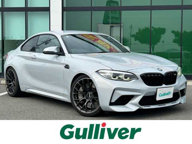 ＢＭＷ Ｍ２ コンペティション 和歌山県 2019(令1)年 6.9万km ガンＭ 純正ナビ/ハーマン・カードン/バックカメラ/(BT/CD/DVD)/衝突軽減/レーンキープ/パーキングアシスト/レザーシート/シートヒーター/パワーシート/ETC/前後ドライブレコーダー/レイズホイール/LEDヘッドライト/オートライト