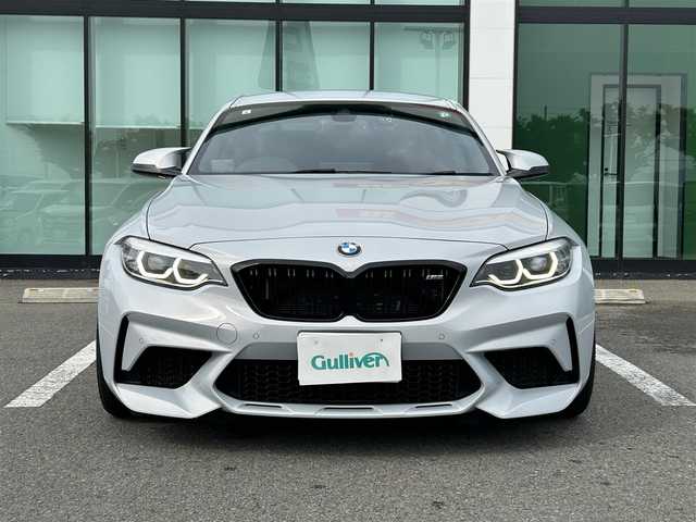ＢＭＷ Ｍ２ コンペティション 和歌山県 2019(令1)年 6.9万km ガンＭ 純正ナビ/ハーマン・カードン/バックカメラ/(BT/CD/DVD)/衝突軽減/レーンキープ/パーキングアシスト/レザーシート/シートヒーター/パワーシート/ETC/前後ドライブレコーダー/レイズホイール/LEDヘッドライト/オートライト