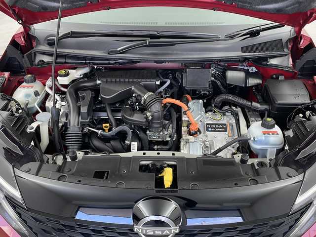 日産 オーラ G レザーエディション 栃木県 2022(令4)年 1.2万km ガーネットレッド/スーパーブラック 2トーン ワンオーナー /純正9インチナビ/・AM/FM/CD/DVD/フルセグ/BT/HDMI/ /AppleCarPlay/AndroidAuto/BOSEサウンド/プロパイロット/エマージェンシーブレーキ/ブラインドスポットモニター/レーンキープアシスト/デジタルインナーミラー/電動パーキング/ビルトインETC/前席シートヒーター/ワイヤレス充電/ステアリングスイッチ/ステアリングヒーター/純正マット/電動格納ミラー/保証書