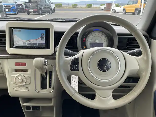 スズキ ラパン モード 島根県 2019(令1)年 3.6万km フォーンベージュM 登録時走行距離35989km/ケンウッドメモリナビ(MDV-D306)/・ワンセグTV/・CD/DVD再生/・AM/FM/・ミュージックサーバー/スズキセーフティサポート/・衝突軽減ブレーキ/・横滑り防止装置/・コーナーセンサー/・車線逸脱警報/ステアリングスイッチ/ETC/キセノンヘッドライト/前席シートヒーター/純正フロアマット/スマートキー/プッシュスタート /スペアキー