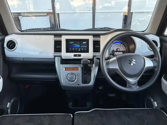 スズキ ハスラー G 宮城県 2016(平28)年 7.7万km フェニックスレッドパール/ブルーイッシュブラックパール 登録時走行距離76326km/社外SDナビ/FM・AM・Bluetooth/プッシュスタート/ETC/バックカメラ/スマートキー/シートヒーター/スペアキーあり/アイドリングストップ/ベンチシート/フルフラットシート/社外フロアマット/社外アルミホイール/衝突軽減システム/横滑り防止装置/盗難防止装置