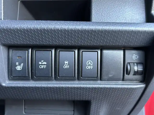 スズキ ハスラー G 宮城県 2016(平28)年 7.7万km フェニックスレッドパール/ブルーイッシュブラックパール 登録時走行距離76326km/社外SDナビ/FM・AM・Bluetooth/プッシュスタート/ETC/バックカメラ/スマートキー/シートヒーター/スペアキーあり/アイドリングストップ/ベンチシート/フルフラットシート/社外フロアマット/社外アルミホイール/衝突軽減システム/横滑り防止装置/盗難防止装置