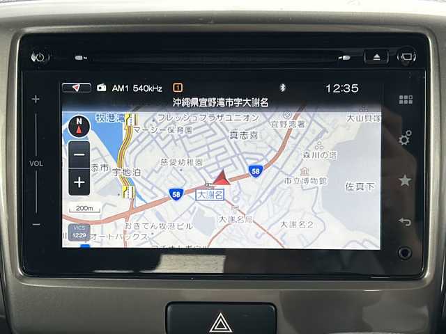 スズキ スペーシア カスタム Z 沖縄県 2017(平29)年 5.1万km ブルーイッシュブラックパール3 片側パワースライドドア　/全方位カメラ　/エンジンスタートボタン　/スマートキー　/シートヒーター　/パワーステアリング　/パワーウィンドウ　/フルセグＴＶ　/ＣＤ・ＤＶＤ　/純正フロアマット　/純正アルミホイール