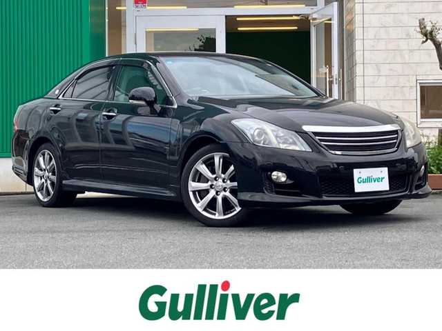 トヨタ クラウン アスリート アスリート 静岡県 2008(平20)年 11.1万km ブラック 純正ナビ(CD/DVD/フルセグ/MD)/バックカメラ/ETC/エンジンスタートボタン/パワーステアリング/パワーウィンドウ/取扱説明書/オートエアコン/スマートキー/スペアキー１本/クルーズコントロール/純正フロアマット/D席N席パワーシート/合皮シートカバー/布シート/純正アルミホイール/ABS/横滑り防止装置/コーナーセンサー前後/AFS/盗難防止装置/オートライト/キセノン/W+サイドエアバッグ/カーテンエアバッグ