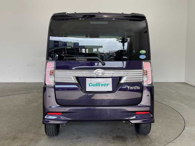 ダイハツ タント カスタムX トップED LTD SAⅢ 兵庫県 2018(平30)年 7.3万km ナイトシャドーパープルクリスタルM ・スマートアシスト３/・衝突軽減ブレーキ/・レーンキープアシスト/・誤発進抑制機能/・先行車発進お知らせ/・オートマチックハイビーム/・純正ナビ＆TV＆BT＆DVD/・全方位カメラ/・純正ドライブレコーダー/・両側パワースライドドア/・ステアリングスイッチ/・ハーフレザーシート/・運転席シートヒーター/・スマートキー/・プッシュスタート/・ETC/・アイドリングストップ/・横滑り防止装置/・LEDヘッドライト/・オートライト/・フロアマット/・純正15インチアルミホイール