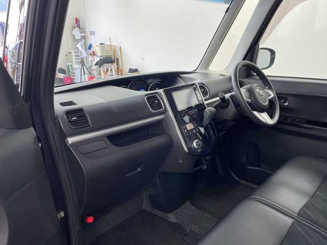 ダイハツ タント カスタムX トップED LTD SAⅢ 兵庫県 2018(平30)年 7.3万km ナイトシャドーパープルクリスタルM ・スマートアシスト３/・衝突軽減ブレーキ/・レーンキープアシスト/・誤発進抑制機能/・先行車発進お知らせ/・オートマチックハイビーム/・純正ナビ＆TV＆BT＆DVD/・全方位カメラ/・純正ドライブレコーダー/・両側パワースライドドア/・ステアリングスイッチ/・ハーフレザーシート/・運転席シートヒーター/・スマートキー/・プッシュスタート/・ETC/・アイドリングストップ/・横滑り防止装置/・LEDヘッドライト/・オートライト/・フロアマット/・純正15インチアルミホイール