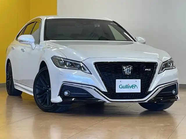 トヨタ クラウン ハイブリッド RS リミテッドⅡ 群馬県 2022(令4)年 6.6万km プレシャスホワイトパール セーフティセンス/純正12.3インチメモリナビ/　　CD/DVD/BT/フルセグ/MSV/USB/Miracast/パノラミックビューモニター/レーダークルーズコントロール/LEDオートライト/オートハイビーム/レザーシート/前席パワーシート/前席シートヒーター/前席シートベンチレーション/純正18インチAW/コーナーセンサー/前後ドライブレコーダー/ブラインドスポットモニター/ヘッドアップディスプレイ/レーンアシスト/オートブレーキホールド/ステアリングヒーター/ステアリングスイッチ/オートリトラクタブルミラー/横滑り防止装置/サイド・カーテンエアバッグ/スマートキー/ビルトインETC2.0