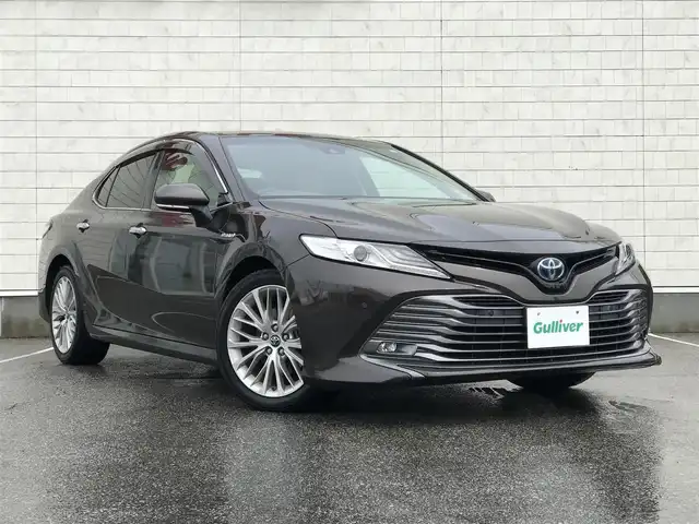 トヨタ カムリ G レザーパッケージ 富山県 2018(平30)年 6.6万km グレー 純正ナビ/フルセグTv/Bluetooth/バックカメラ/ドライブレコーダー/プリクラッシュセーフティ/レーンキープアシスト/クリアランスソナー/ブラインドスポットモニター/レーダークルーズコントロール/レザーシート/パワーシート/シートヒーター/プッシュスタート/スマートキー/ヘッドアップディスプレイ/LEDヘッドライト/オートライト/ETC