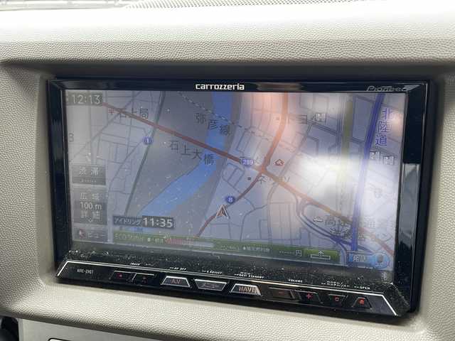 スズキ エブリィ ワゴン PZターボ スペシャル 新潟県 2012(平24)年 10.9万km ブルーイッシュブラックパール3 4WD/社外SDナビ/(AM/FM/CD/DVD/SD/フルセグ/Bluetooth)/両側パワースライドドア/電動ステップ/HIDヘッドライト/レザー調シートカバー/運転席シートヒーター/ミラーヒーター/純正アルミホイール付夏タイヤ積込/(155/65/R14/4mm)/ドアバイザー/ETC