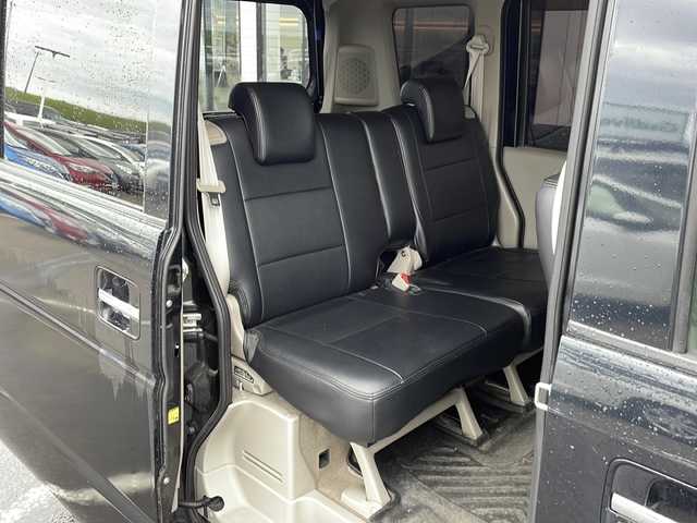 スズキ エブリィ ワゴン PZターボ スペシャル 新潟県 2012(平24)年 10.9万km ブルーイッシュブラックパール3 4WD/社外SDナビ/(AM/FM/CD/DVD/SD/フルセグ/Bluetooth)/両側パワースライドドア/電動ステップ/HIDヘッドライト/レザー調シートカバー/運転席シートヒーター/ミラーヒーター/純正アルミホイール付夏タイヤ積込/(155/65/R14/4mm)/ドアバイザー/ETC