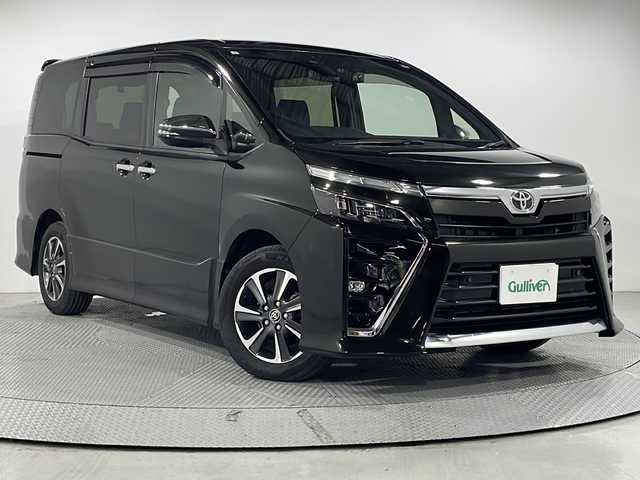 トヨタ ヴォクシー ZS 煌Ⅲ 広島県 2021(令3)年 2.8万km イナズマスパーキングブラックガラスフレーク 純正10型ナビ/両側パワースライドドア/バックカメラ/クリアランスソナー/クルーズコントロール/セーフティセンス/・プリクラッシュセーフティ/・レーンディパーチャーアラート/・オートマチックハイビーム/LEDヘッドランプ/純正16インチAW/ETC/ドライブレコーダー