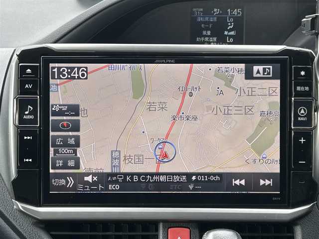 トヨタ ヴォクシー ZS 福岡県 2017(平29)年 5.2万km ブラック ・11インチALPINEナビ/（BLUETOOTH/フルセグ/バックカメラ/・ETC/・スペアキー/・ALPINEフリップダウンモニター/・両側パワースライドドア/・サンシェード/・ドライブレコーダー/・モデリスタエアロ/・レーンキープアシスト/・衝突軽減システム/・横滑り防止装置/・アイドリングストップ/・MTモード付AT/・ウォークスルー/・オートマチックハイビーム/・オートライト/・保証書/・取扱説明書