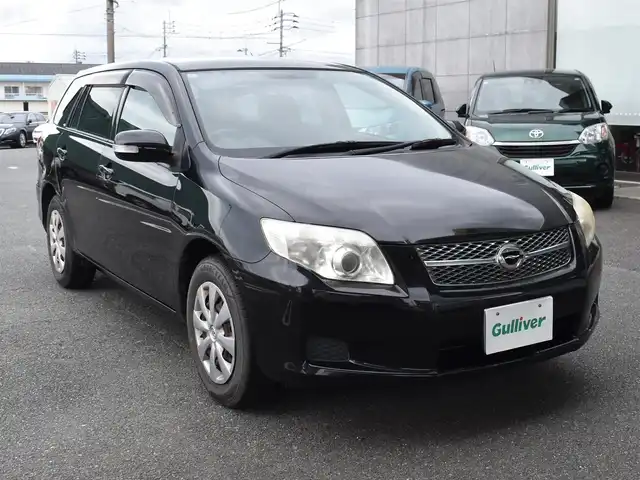 トヨタ カローラ フィールダー 1．5X Gエディション 福岡県 2006(平18)年 7.6万km ブラックマイカ 　カローラフィールダー　X Gエディション　/純正HDDナビ/　　CD/DVD/　　NHDN-W56/HID/オートライト/ETC/電格ミラー/保証書あり/スペアキーあり