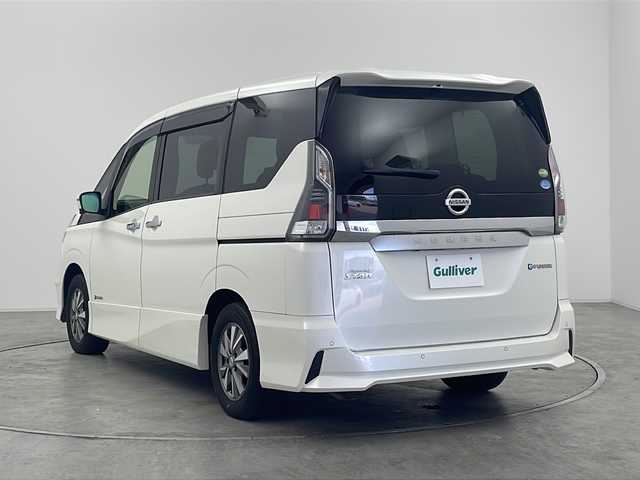 日産 セレナ e－パワー ハイウェイスター V 群馬県 2019(平31)年 4.9万km ブリリアントホワイトパール 純正９型ナビ　１０．１型後席モニター　デジタルインナーミラー　全周囲カメラ　プロパイロット　衝突被害軽減ブレーキ　アダプティブクルーズコントロール　ステアリングヒーター　両側電動スライドドア　禁煙