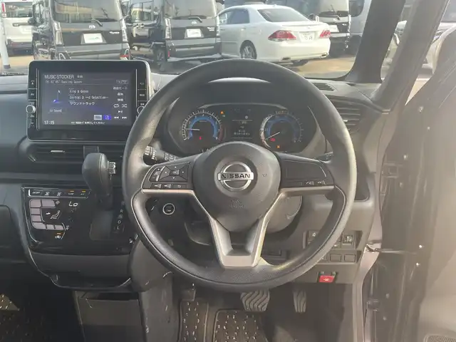 日産 ルークス ハイウェイスター X 和歌山県 2021(令3)年 2.4万km パープルⅡ 純正9インチナビ（MM312D-L)/全方位カメラ/フルセグTV/CD/DVD/BT/衝突被害軽減ブレーキ/レーンキープアシスト/前後コーナーセンサー/オートライト/片側パワースライド/ハンズフリーオートスライド/ビルトインETC/ステアリングリモコン/後席サンシェード/後席サーキュレーター/LEDヘッドライト/フォグランプ/ドアバイザー/電格ミラー/プッシュスタート