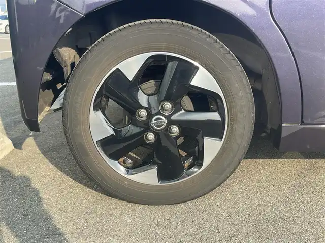 日産 ルークス ハイウェイスター X 和歌山県 2021(令3)年 2.4万km パープルⅡ 純正9インチナビ（MM312D-L)/全方位カメラ/フルセグTV/CD/DVD/BT/衝突被害軽減ブレーキ/レーンキープアシスト/前後コーナーセンサー/オートライト/片側パワースライド/ハンズフリーオートスライド/ビルトインETC/ステアリングリモコン/後席サンシェード/後席サーキュレーター/LEDヘッドライト/フォグランプ/ドアバイザー/電格ミラー/プッシュスタート
