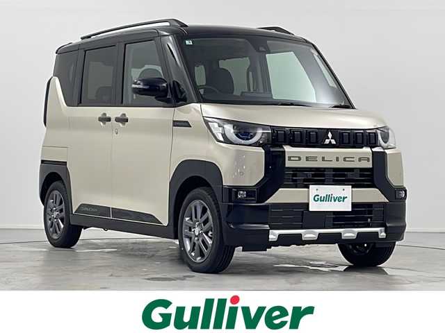三菱 デリカミニ T プレミアム 岐阜県 2025(令7)年 0.1千km アメジストブラック T　PREMIUM　4WD　/9型ディスプレイオーディオ/CHAMONIXパッケージ/Bluetoothオーディオ/両側パワースライドドア/追従クルーズコントロール/シートヒーター/エンジンスタートボタン/電子パーキング/オートホールド/アイドリングストップ/ハンドルヒーター/全方位カメラ/パドルシフト/スマートキー/コーナーセンサー/アップルカープレイ/先行車発進お知らせ機能