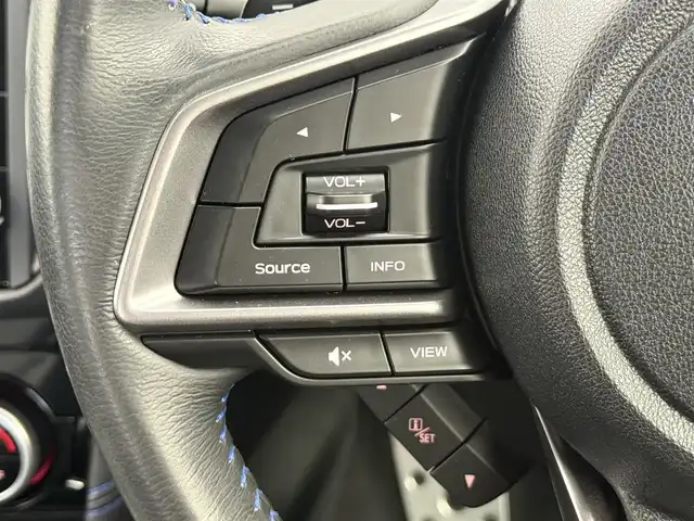 スバル ＸＶ ハイブリッド 愛知県 2020(令2)年 5.2万km ラグーンブルーP 4WD/インテリアパッケージ/純正8インチナビ/　（DVD/CD/Bluetooth/フルセグTV）/バックカメラ/サイドカメラ/アイサイトツーリングアシスト/　アイサイト コアテクノロジー/　・リクラッシュブレーキ/　・AT誤後進抑制制御/　・ツーリングアシスト/　・全車速追従機能付クルーズコントロール/　・定速クルーズコントロール/　・車線逸脱抑制/　・車線逸脱警報/　・ふらつき警報/　・先行車発進お知らせ機能/　・後退時ブレーキアシスト/　・ブラインドスポットモニター/ETC/ドライブレコーダー/革巻きステアリング/パドルシフト/ハーフレザー/パワーシート/メモリシート/純正LEDライト/フォグランプ/純正17インチAW