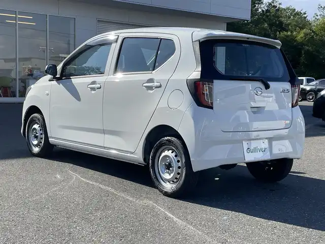 ダイハツ ミラ イース B SAⅢ 青森県 2025(令7)年 0.1万km ホワイト ワンオーナー/４WD/保証書/取説/スペアキー/純正CD/衝突被害軽減システム/オートライト/オートマチックハイビーム