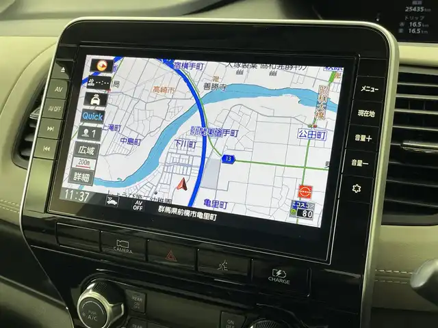 日産 セレナ e－パワー ハイウェイスター V 群馬県 2021(令3)年 6.6万km ブリリアントホワイトパール 禁煙車　純正9インチナビ　フルセグ　Bluetooth　全方位カメラ　両側パワースライドドア　追従クルーズコントロール　シートヒーター　コーナーセンサー　ETC　ドライブレコーダー　オートマチックハイビーム